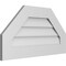 Ekena Millwork Octagonal Top Surface Mount PVC Gable Vent w/ 3-1/2"W x 1"P Standard Frame, 30"W x 16"H GVPOT30X1601SN - alternate 4